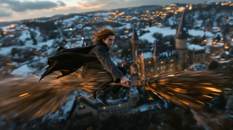 balai volant hogwarts legacy