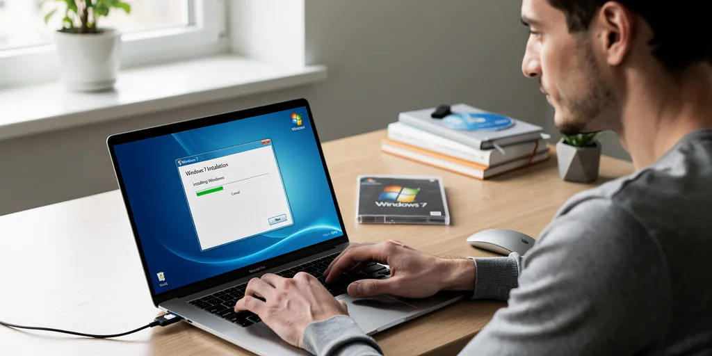 installer windows 7 par clé usb