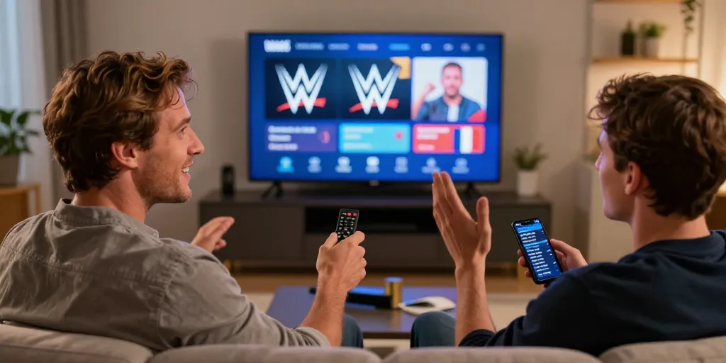 ou regarder la wwe