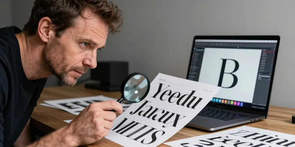 detecteur de typographie